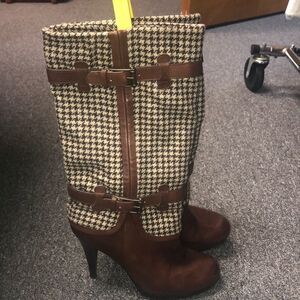 Cole haan Nike Air houndstooth boot